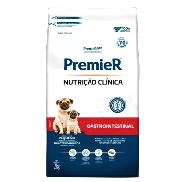 Ração Premier Nutrição Clínica Gastrointestinal Cães Raças Pequenas