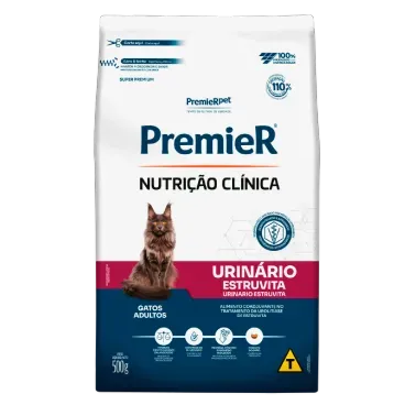 Ração Premier Nutrição Clínica Urinário Gatos Adultos