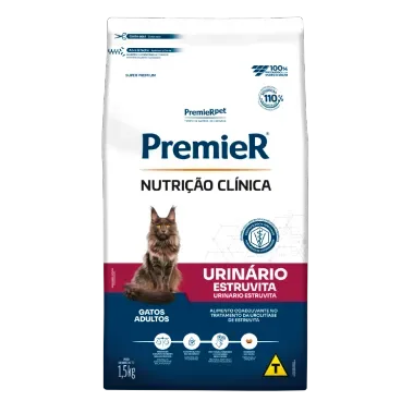 Ração Premier Nutrição Clínica Urinário Gatos Adultos